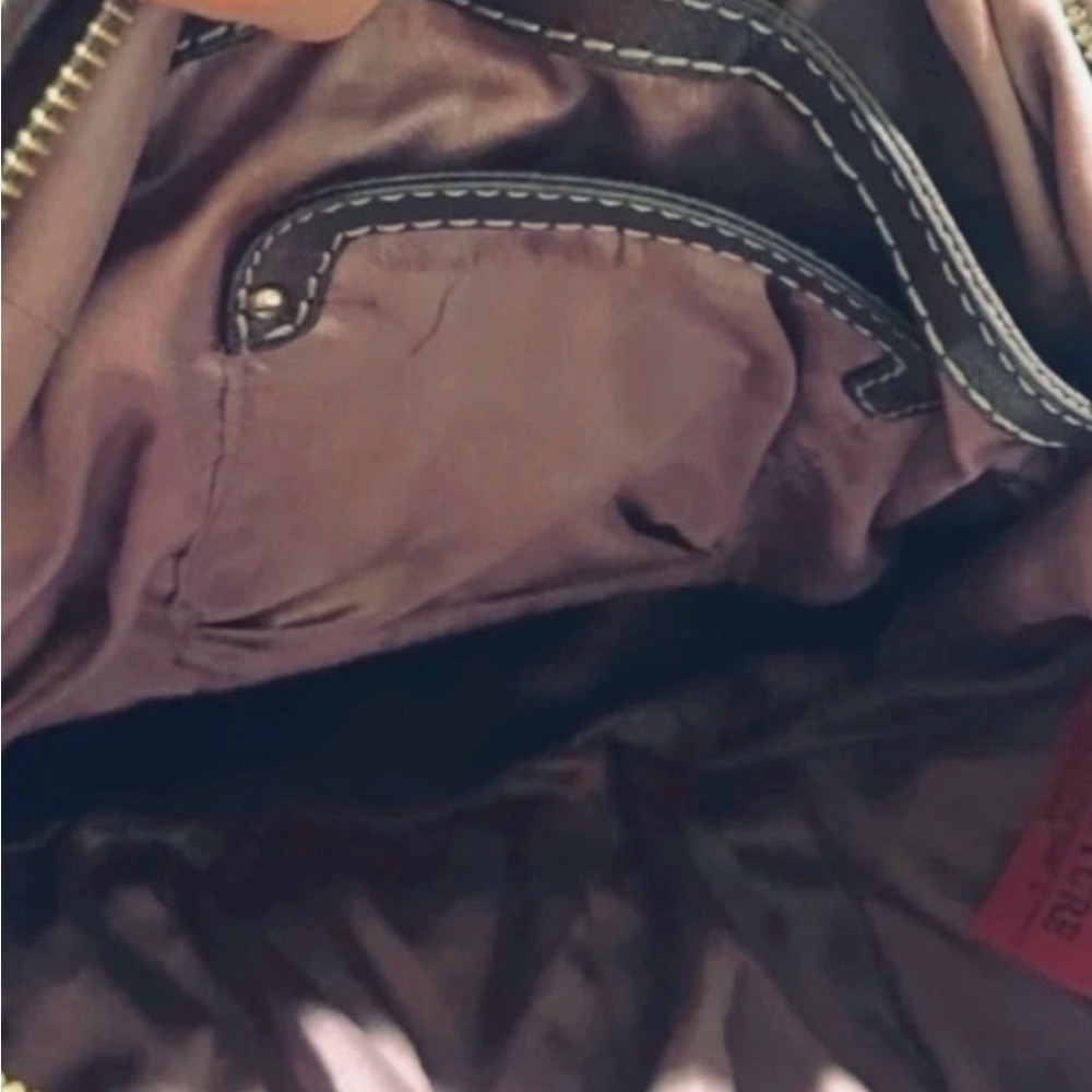 Authentic JUICY COUTURE purse handbag hobo quilted leather - Picture 6 of 7